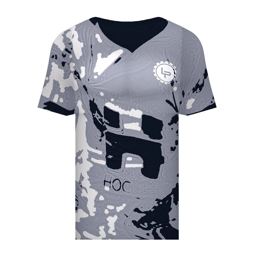 Maillot gris de Welcome to the Landes 2026, vu de face