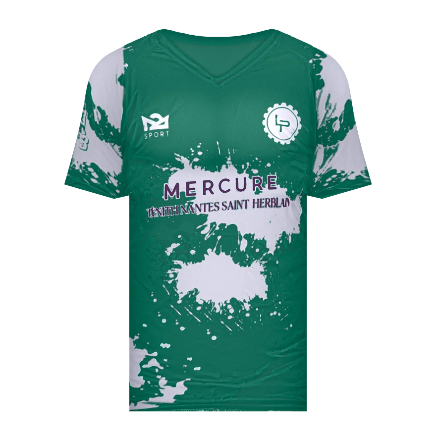 Maillot vert de Welcome to the Landes 2026, vu de face